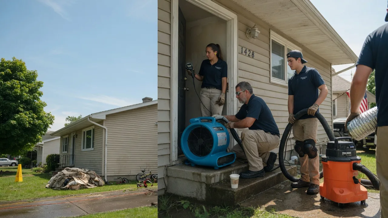 Water Damage Restoration in Versailles, NY near me